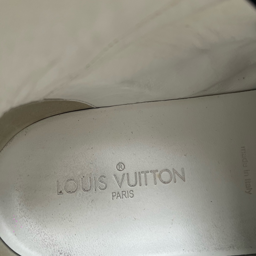 Louis Vuitton Tattoo Navy Blue LV Monogram High Size 9.5 Mens (LV 7.5) - Picture 8 of 11